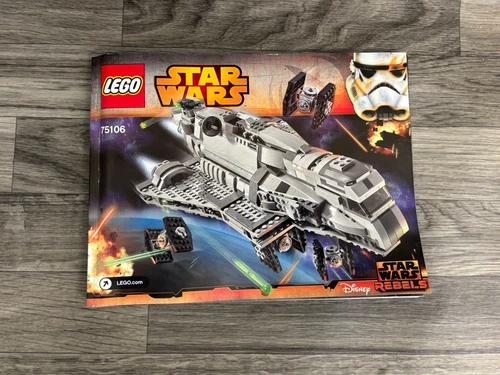 Lego Star Wars 75106 Imperial Assault Carrier Instruction MANUAL ONLY.