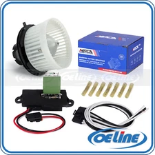 Front HVAC Blower Motor & Resistor Kit For Chevrolet Silverado Tahoe GMC Sierra