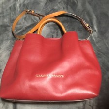 Dooney Bourke Barlow Wine Leather Satchel