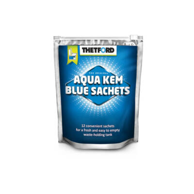 Thetford Aqua Kem Blue Convenient Sachets 30g 15pcs Outstanding Odour Control