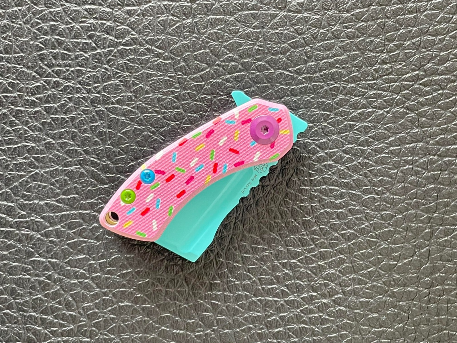 Kansept Mini Korvid T3030B1 Donut Dessert Warrior EDC mini pocket