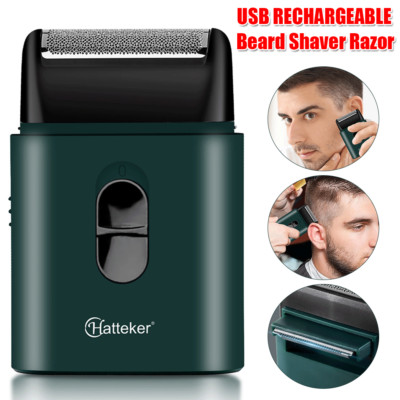 Mini Electric Shaver Trimmer Razor USB Hair Beard Shaving Machine Pop-UP Trimmer