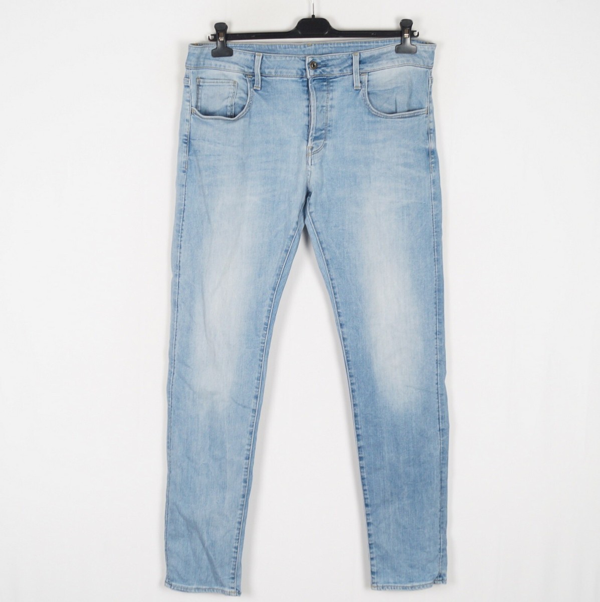 G-STAR DECONSTRUCTED SUPER SLIM Men's Jeans Size W36 L34 Tapered