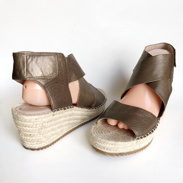 EILEEN FISHER 'Willow' Espadrille Wedge Sandals Size 11 | eBay