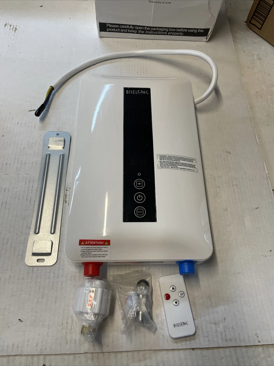Biselong 220~240V Tankless Water Heater Electric Hot Water Heater. 0801 |  eBay