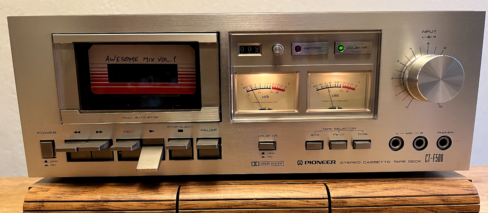 Pioneer Cassette Deck CTF500 100 working Late 1970's eBay