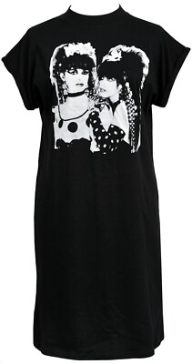 Erdbeere Switchblade Damen-T-Shirt Punk hoher Ausschnitt Kleid Neu Wave Punk 