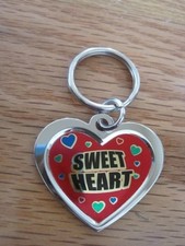 Key Chain SWEET HEART Metal New