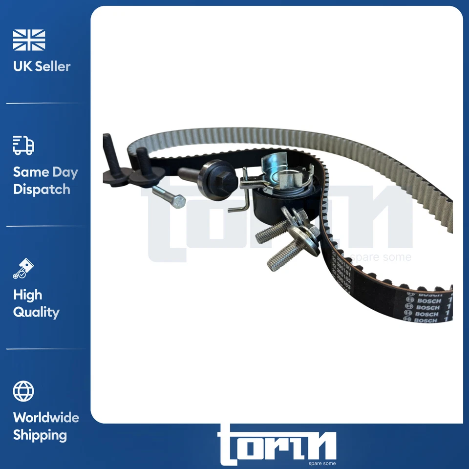 Timing Belt Kit Fits Ford Fiesta Focus Mk3 Mondeo C-Max Kuga Fusion 5M5Q8A615AB - Image 3 of 4