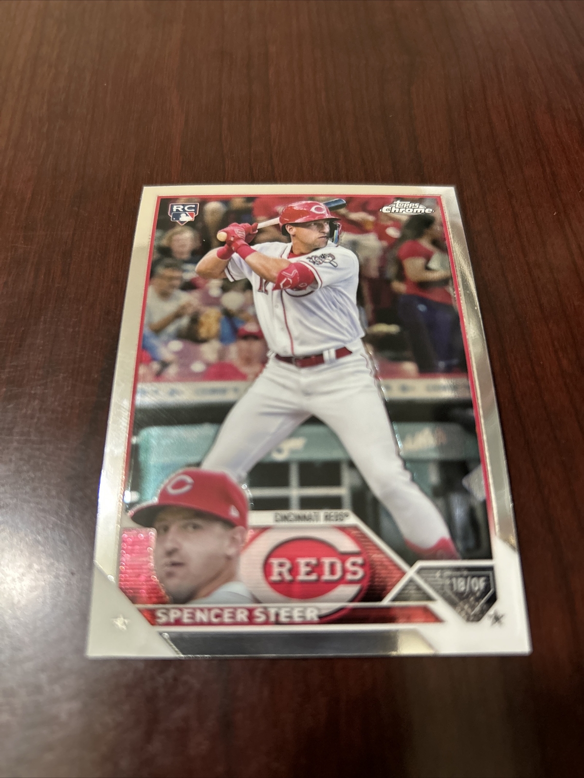 2023 TOPPS CHROME SPENCER STEER RC CINCINNATI REDS #146 *Mint* QTY