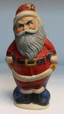 VFA Vaillancourt Folk Art 2000 9631 Santa con campana en tapa #331 5 1/4" de alto