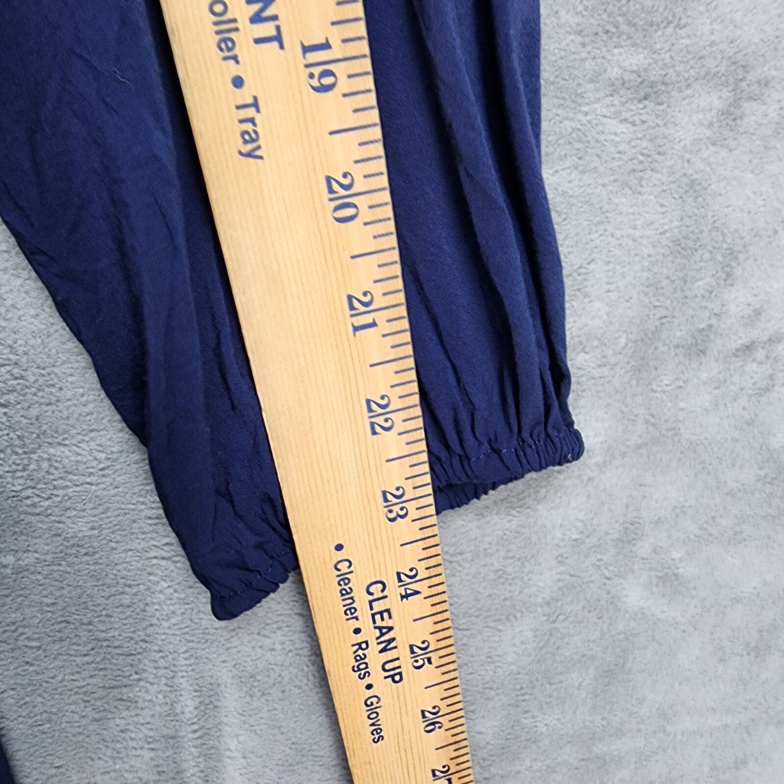 Anthropologie ELAN Shirt Dress Women’s Small Blue Chambray Lightweight Tie-Front