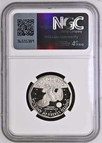 1981-S Type 2 Susan B. Anthony (SBA) Dollar NGC PF-69 ULTRA CAMEO - Picture 2 of 2