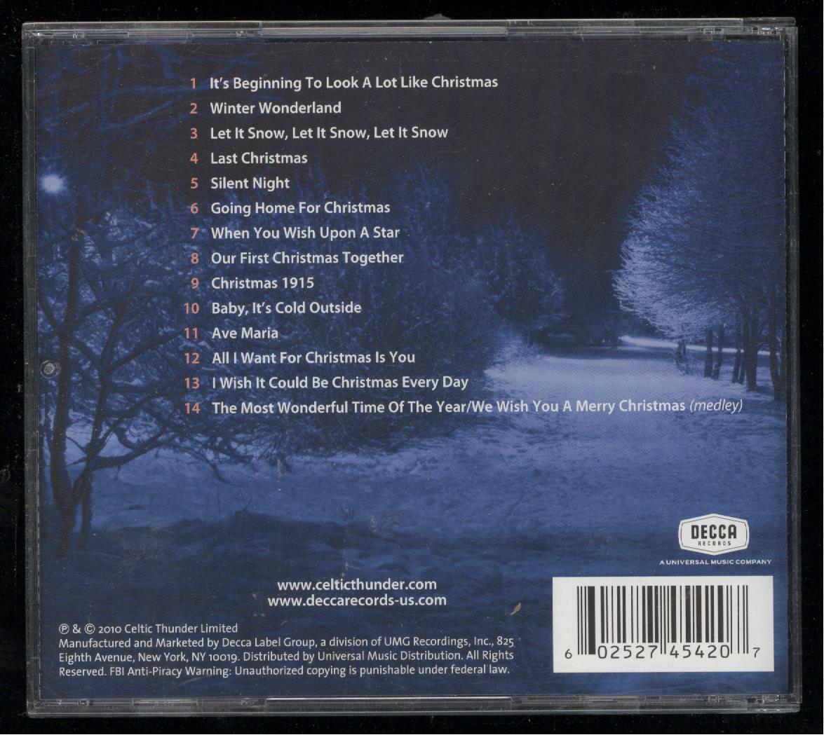 Celtic Thunder Christmas by Celtic Thunder (Ireland) (CD, Oct2010
