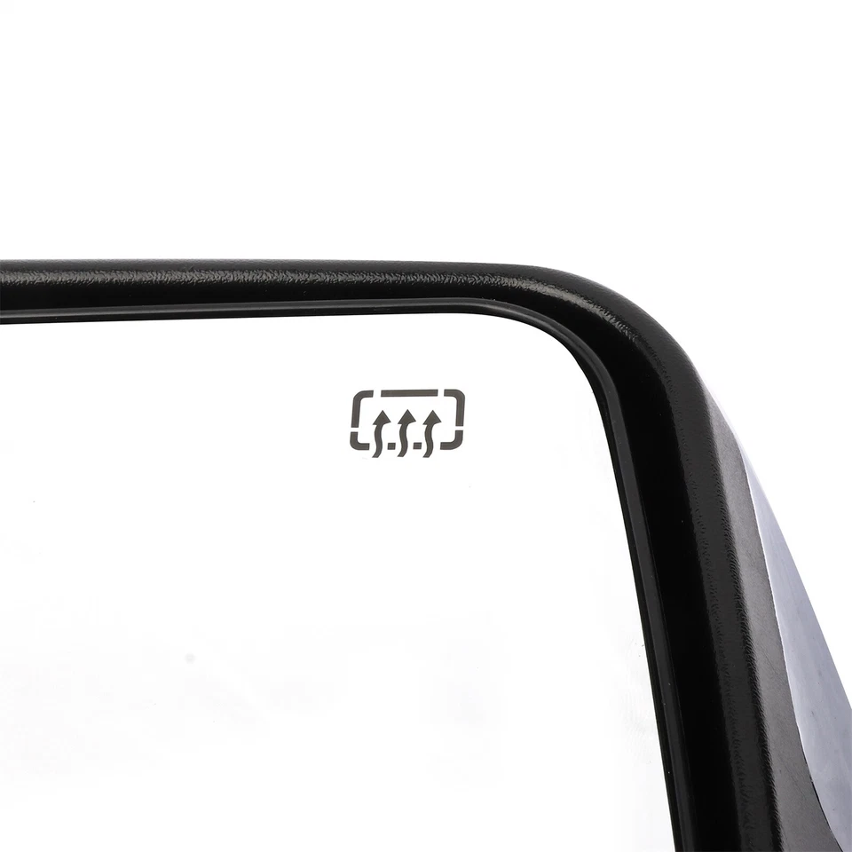 Espejo retrovisor de remolque con señal LED de charco térmico eléctrico cromado lado del conductor para Ford F150 04-14 Foto 4 de 4