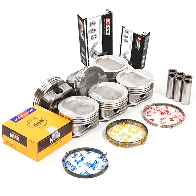 Pistons Main Rod Bearings fits 97-07 Ford F150 E150 E250 Mercury 4.2 V6 OHV 12V - Image 2 of 4