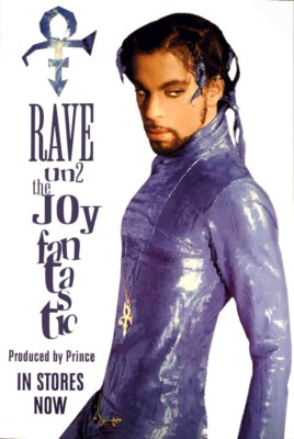 Prince Poster Rave Un2 the Joy Fantastic Original Litho 1999 24