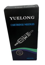 Tattoo Cartridge Needles Yuelong 20PCS Clear Disposable Tattoo Needles GREEN