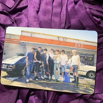 BTS BOY GROUP BUTTER  Edition Celeb K-pop Photo Card Gas Station