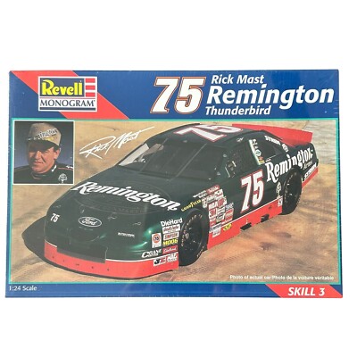 Revell Monogram #75 Rick Mast Remington Ford Thunderbird Model Kit 1/24 Sealed