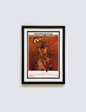 Indiana Jones Raiders of The Lost Arc Movie Poster Framed Many Sizes available