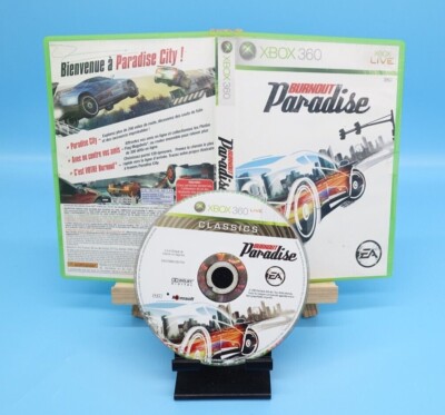 Burnout Paradise · XBOX 360 Classics · getestet · Anleitung & OVP · French