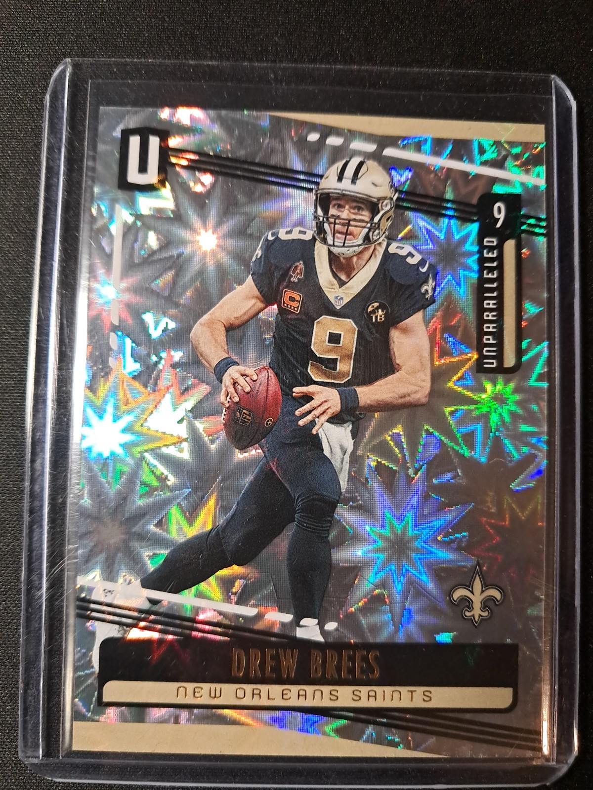 2019 Panini Unparalleled Drew Brees #126 Impact /75