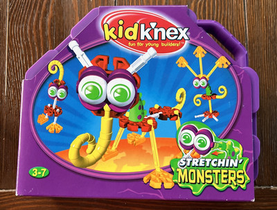 NIOB kid k'nex KidK'nex Stretchin' Monsters Ages 3 to 7 Young Builders NEW