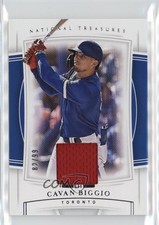 2020 Panini National Treasures /99 Cavan Biggio #12 1n5f