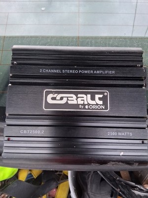Orion CBT25002 2500W 2 Channel Car Amplifier