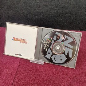 Magician Lord Neo Geo CD Japan ADK with Manual Action Game CIB