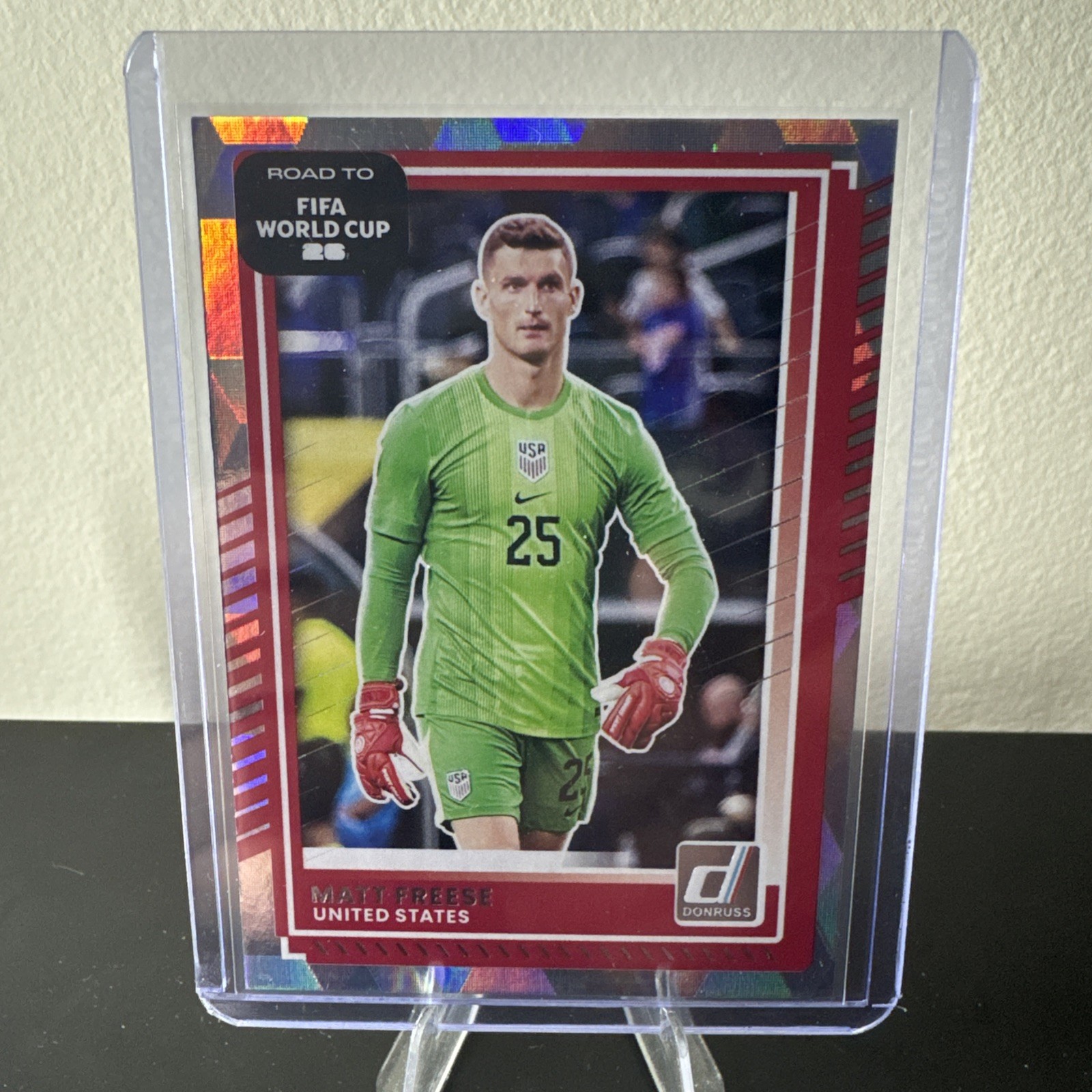 2025-26 Donruss Road to FIFA World Cup MATT FREESE Cubic #28 USA