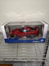 Solido 1/18 Scale Diecast S1809001 Toyota GR Supra Streetfighter 2023 Red