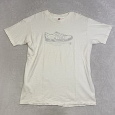 Vintage K-Swiss Men’s XL White T-Shirt USA Made Single Stitch