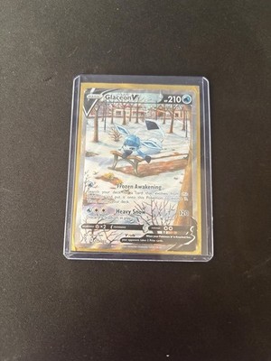 Pokemon TCG Evolving Skies Glaceon v Alternate Full Art Holo Card 175/203