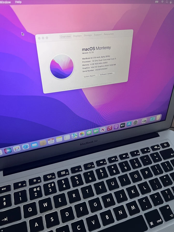 Apple MacBook Air 13" 2015 · i5 · 4GB · 256GB, photo 2 of 5