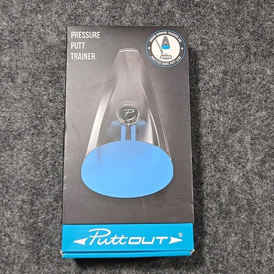 #ad Pressure Putt Golf Trainer Puttout Perfect Your Golf Putting Training Aid Blue $24.00