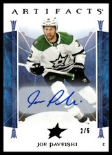 2022-23 Upper Deck Artifacts Black Joe Pavelski Auto 2/5 #20