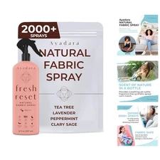 Calming Lavender Fabric Spray - 2000+ Sprays of Natural Odor Eliminator