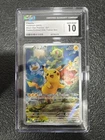 CGC 10 GEM MINT Pikachu 027 Black Star Promo Holo Pokemon Paldea Evolved ETB