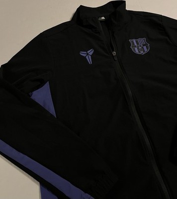 NEW Nike Kobe Barcelona FCB 2025 Soccer Track Jacket LARGE Liga FC Club Mamba