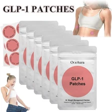 300/30Pcs Weight-loss GLP-1 Patches Slimming Patches Weight Management Tools US