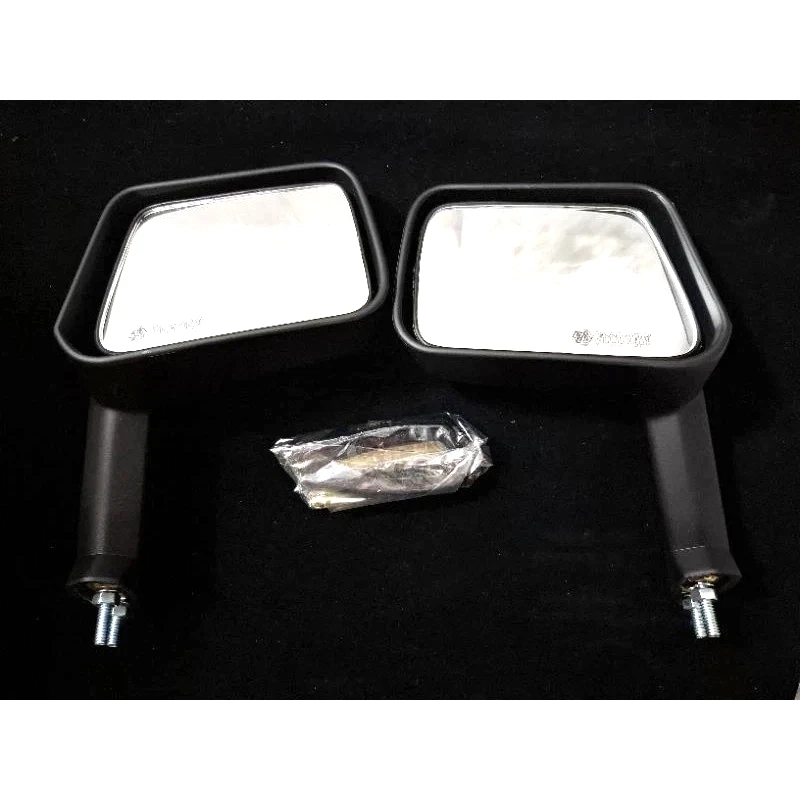 FOR Mitsubishi Starion Turbo GSR III 1982-1990 80s Fender Mirror Black Pair RHLH - Image 2 of 4