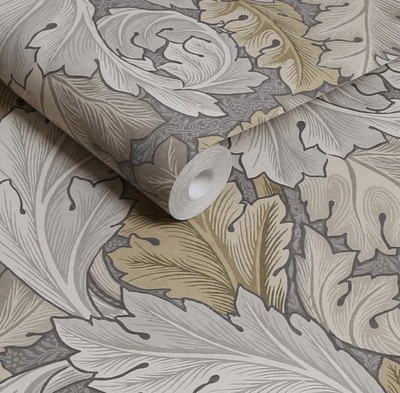 Graham & Brown William Morris at Home Acanthus Neutral Wallpaper