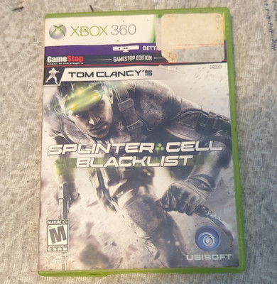 Ubisoft Splinter Cell: Blacklist GameStop Ed Xbox 360 M 2013 NTSC-U/C
