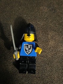 Lego Black Falcon 6030 6073 6074 Shield Bottom Round Castle Minifigure