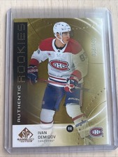 2025-26 UPPER DECK SP GAME USED IVAN DEMIDOV ROOKIE GOLD 038/149 #AR-ID Habs A