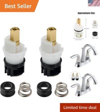 Delta Faucet Stem Replacement Kit - 2 Pack with Cartridge  Spring, Easy Repair