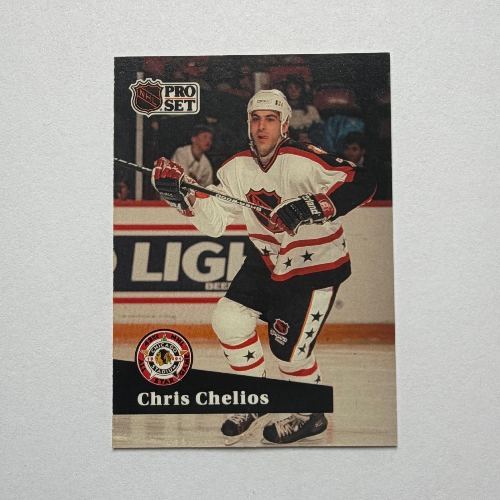 1991-92 Pro Set #278 Chris Chelios