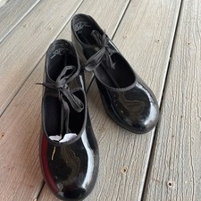 Capezio Jr. Tyette Tap Shoes Size 8.5 M With Box